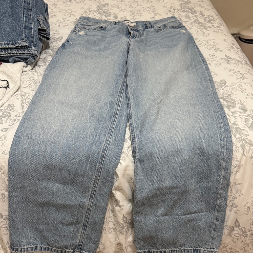Garage Light Blue Women Jeans